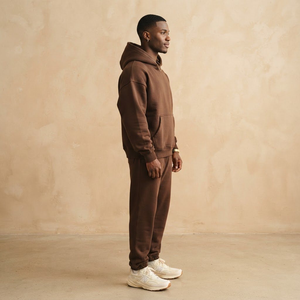 Matsieng Hoodie — Brown